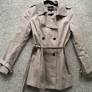 Express Khaki Trenchcoat